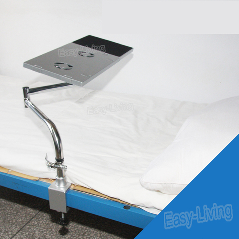 BL-OK051 Bedside Clamping Lazy Laptop Desk Holder with USB Fan Keyboard Mount Holder+ Mouse Pad Mouse Mat ► Photo 1/6