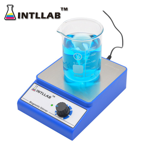 Magnetic Stirrer Mixer With Stir Bar AC 100-240V EU USA UK AU Plug ► Photo 1/6