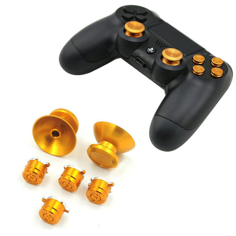 Metal 3D Analog Joystick Stick Grips Caps+Buttons Replacement Repair Parts Sony Playstation DualShock PS4 Controller - Price history & | AliExpress Seller - Bestsell 3C Store | Alitools.io
