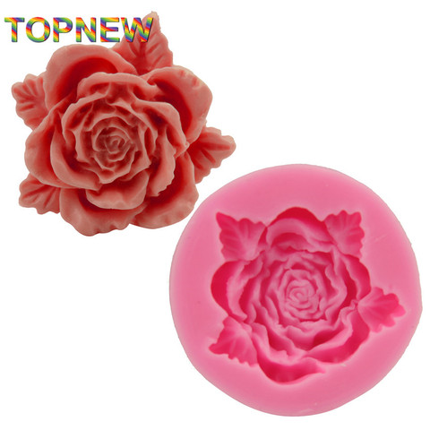 New 3D Styling Flower Silicone Mold Cookware Dining Bar Non-stick Cake Decorating Fondant Soap Mold 1970 ► Photo 1/5