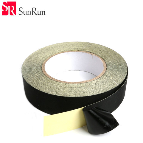 (10mm~30mm width Choose) Black Acetate Cloth Single Adhesive Tape Insulate for Motor Coil Wire LCD Black Fabric&Glue 30M ► Photo 1/1