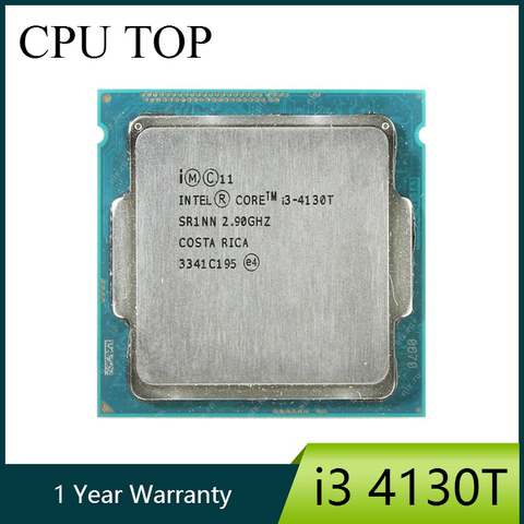 Intel Core I3 4130T Dual-Core 2.9GHz LGA 1150 TDP 35W 3MB Cache CPU Processor ► Photo 1/2