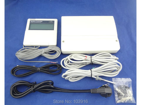 220V CONTROLLER KIT of SOLAR WATER HEATER, 3 SENSORS FOR SPLIT SYSTEM, solar water heater controller ► Photo 1/1