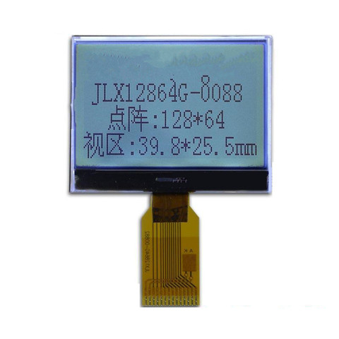 12864G-0088,12864, LCD screen module, COG, SPI serial port ► Photo 1/3