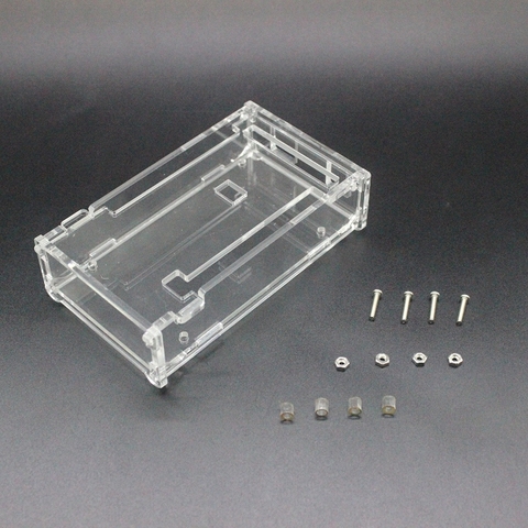 SUQ Enclosure Transparent Gloss Acrylic Box Compatible for arduino Mega 2560 R3 Case ► Photo 1/3