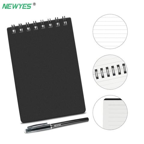 NEWYES Erasable Notebook Mini A7 Paper Reusable Smart Microwave Wave Cloud Erase Notepad Portable Diary Office School Kids Gift ► Photo 1/6