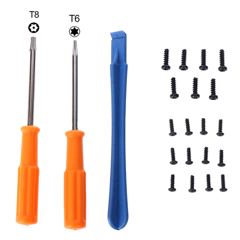 Game Tools Kit For Xbox One X S Slim/ Elite Gamepad Controller Torx T8H T6 Screwdriver Tear Down Repair Tool With Screws ► Photo 1/6