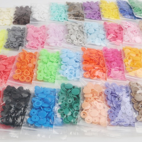 20Sets Round Plastic Snaps Button Fasteners KAM T5 12mm Garment Accessories For Baby Clothes Clips Quilt Cover Sheet Button ► Photo 1/6