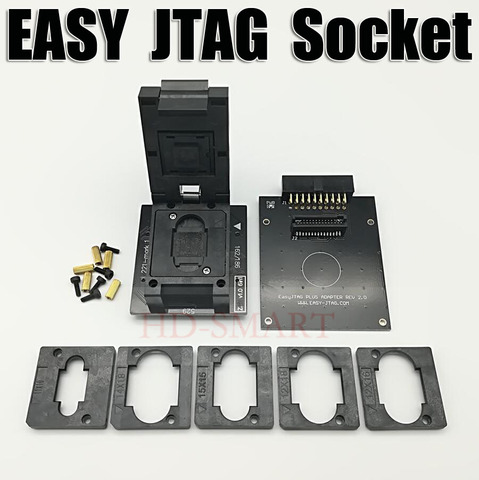 Original EASY JTAG PLUS BOX  EMMC Socket  BGA153/169, BGA162/186, BGA221, BGA529  Free shipping ► Photo 1/5