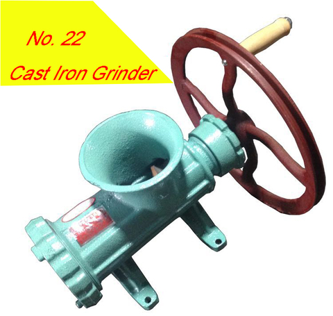 22 Cast Iron Handle Operating Meat Mincer Grinder Sausage Filler Kitchen Meat Grinder Meat Grinder ► Photo 1/1