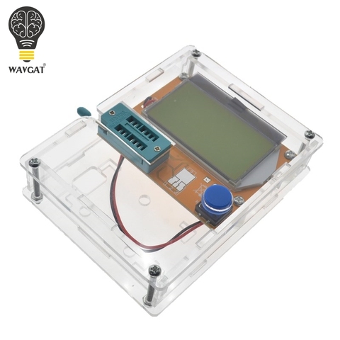 WAVGAT LCR-T4 Box Clear Acrylic LCR-T3 Case Shell Housing For LCR-T4 Transistor Tester ESR SCR/MOS LCR T4 ► Photo 1/5