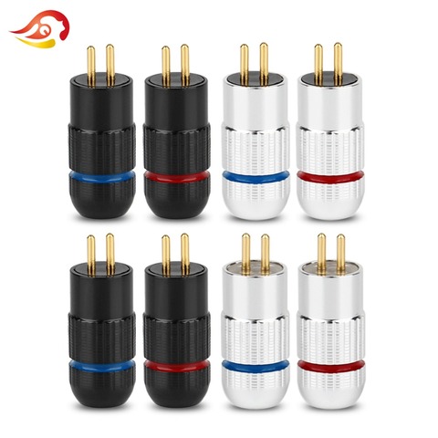 QYFANG 1 Pair Earphone Pin Audio Jack 0.78mm Plug For JH16Pro JH11 DIY HiFi Headphone Upgrade Line Solder Wire Connector Adapter ► Photo 1/1