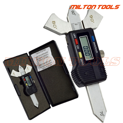 0-20mm stainless steel Digital Welding Seam measure digital weld gauge weld inspection ruler ► Photo 1/6