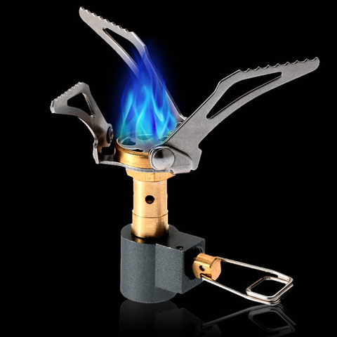 3000W Portable Folding Mini Camping Stove Outdoor Gas Stove Survival Furnace Picnic Cooking gas stove ► Photo 1/6