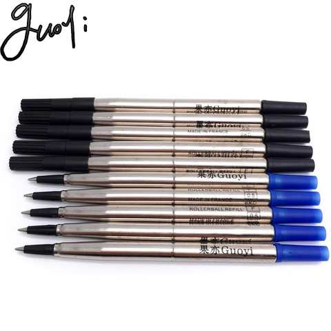 Guoyi Q020 creative neutral refill 10pc /lot for school office stationery ballpoint pen hotel business writing accessories ► Photo 1/6