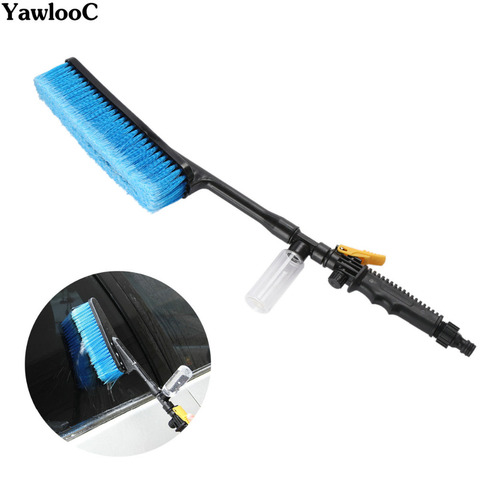 Car Wash Brush Auto Exterior Retractable Long Handle Water Flow Switch Foam Bottle Car Cleaning Brush ► Photo 1/6