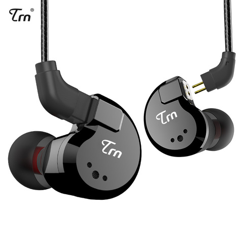 TRN V80 2DD+2BA Hybrid In Ear Earphone HIFI DJ Monitor Running Sport Earphone Earplug Headset With 2PIN Detachable TRN V20/V60 ► Photo 1/6
