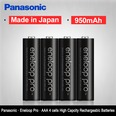 Original Panasonic Eneloop 4PCS/LOT AAA Pre-Charged Rechargeable Batteries 1.2V 950mAh Ni-MH Battery eneloop Free Shipping ► Photo 1/6