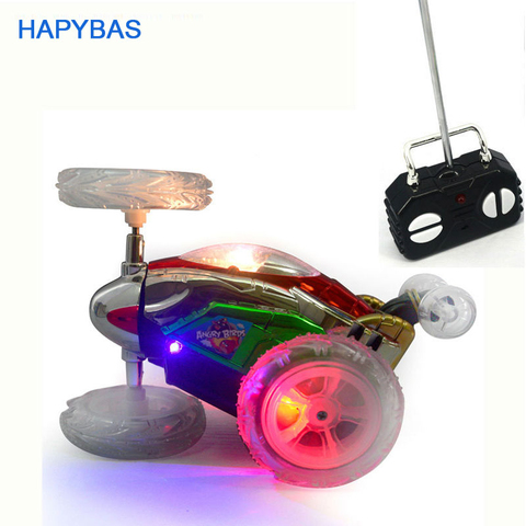 Funny Mini RC Car Remote Control Toy Stunt Car Monster Truck Radio Electric Dancing Drift Model Rotating Wheel Vehicle Motor ► Photo 1/6