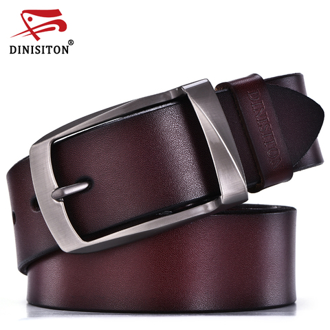 DINISITON designer belts men high quality genuine leather belt man fashion strap male cowhide belts for men jeans cow leather ► Photo 1/6