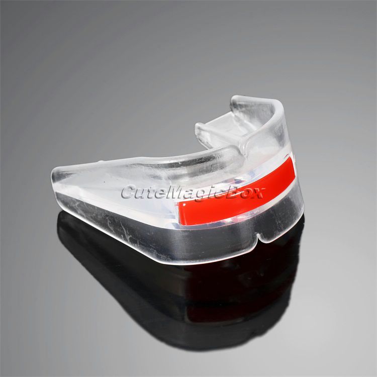 MOUTH GUARD GUM SHIELD BOXING TEETH PROTECTION GUM SHIELD DOUBLE 