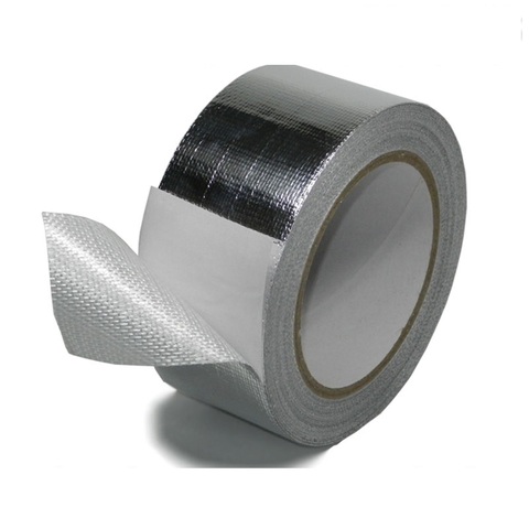 Glass fiber cloth aluminum foil tape 20m * 0.15mm high temperature tape Anti-aging seal waterproof Mask signal Insulation ► Photo 1/1