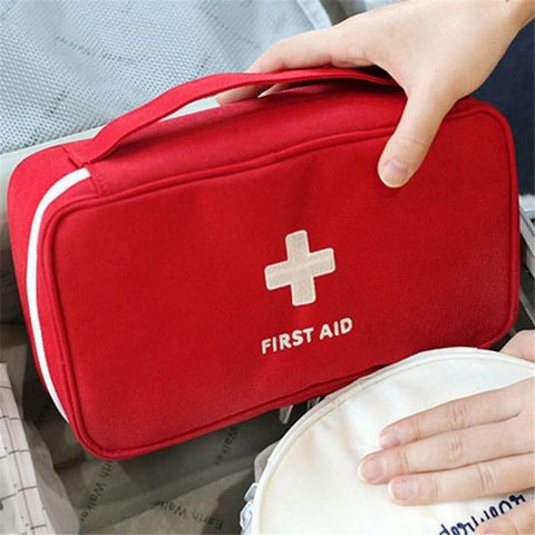 Portable Camping First Aid Kit Emergency pill Bag Storage Case Waterproof Car kits bag Outdoor Travel Survival kit Empty bag ► Photo 1/6