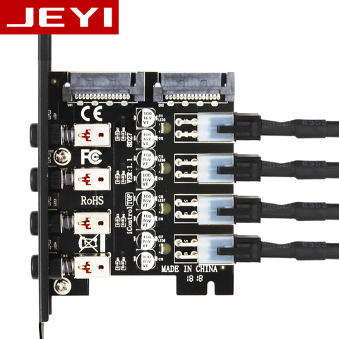 JEYI iControl-8 more 4 hard disk hard control system intelligent control hard disk management system HDD SSD power switch four ► Photo 1/6
