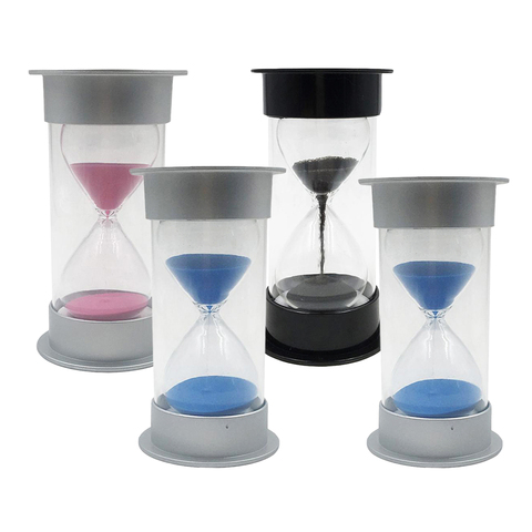 10/15/20 Seconds /2 Minutes Colorful Sandglass Hourglass Sand Clock Timer Counter On Countertop Shelf Decor Ornament  Kids Gift ► Photo 1/6