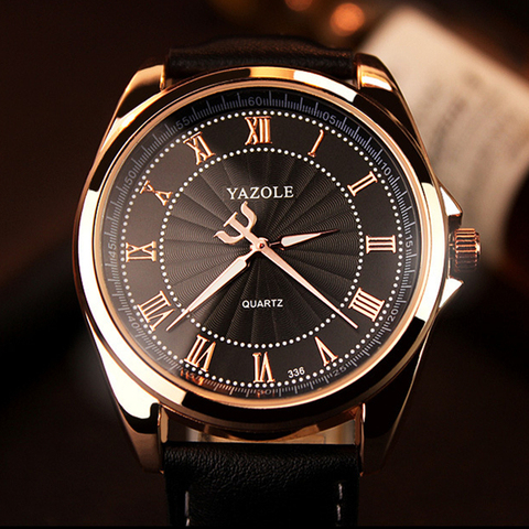 YAZOLE Quartz Watch Men Top Brand Luxury 2022 Watches Clock Wrist Watch Quartz-Watch Hodinky Relogio Masculino erkek kol saati ► Photo 1/6