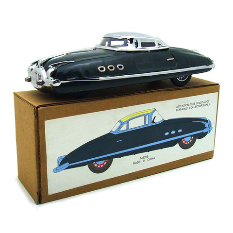 1PC/Box Clockwork Car Toy Tinplate Tin Childhood Winder Cars Vintage Handmade Crafts Collection Figure Metal Gift Wind Up Toys ► Photo 1/6