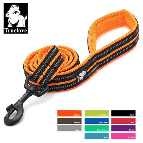 Truelove Soft Dog Pet Leash in Harness and Collar Reflective Nylon Mesh Walking Training 11 Color 200cm TLL2112 Dropshipping ► Photo 1/6