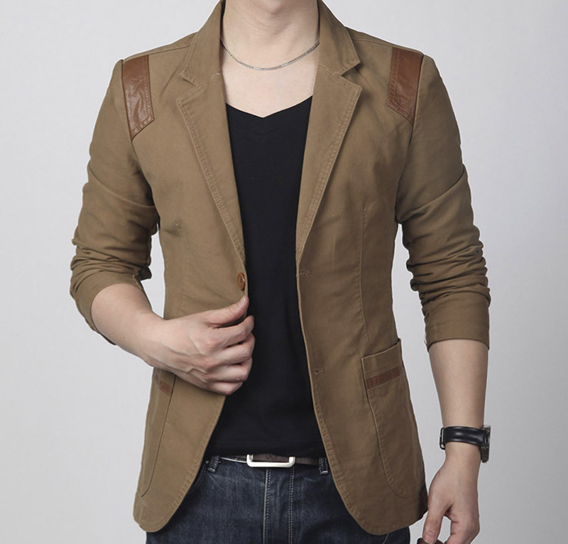 Fashion Mens Big And Tall Casual Blazers M~ 6XL Chinese Style Mens