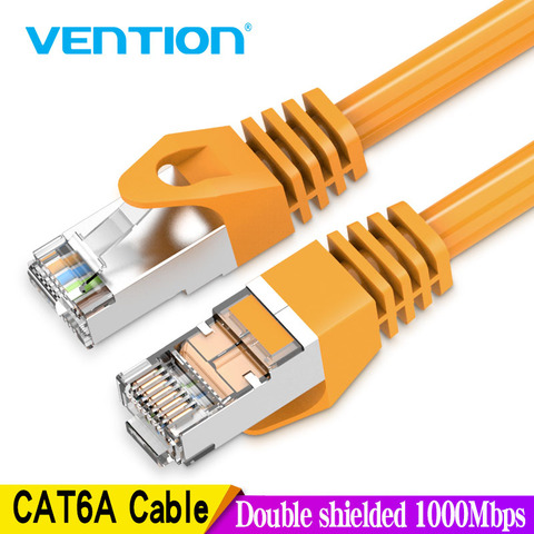 Vention Ethernet Cable RJ45 Cat 6a Lan Cable UTP RJ 45 Network Cable for Cat6 Compatible Patch Cord for Modem Router Cable 1m 5m ► Photo 1/6