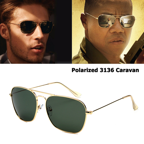 Samjune Polarized Sunglasses Aviation Sunglasses Men Sun 