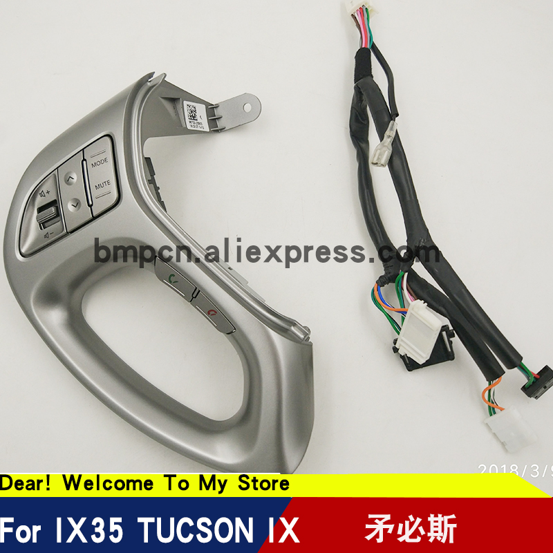 for Hyundai Ix35 Multi-Function Steering Wheel Volume Control Cruise Button 