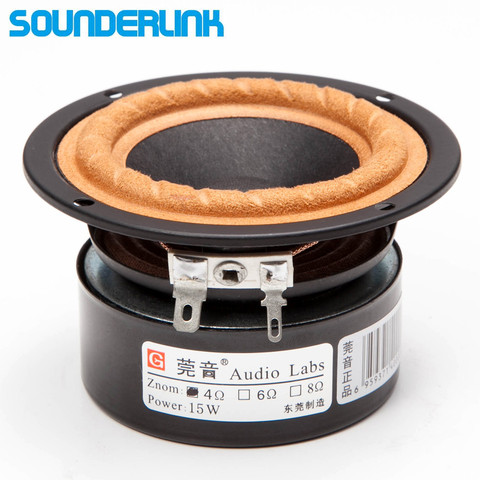 2PCS/LOT Audio Labs 3'' Full Range frequency Speaker 3 inch unit tweeter Medium and bass driver repair DIY home theater ► Photo 1/6