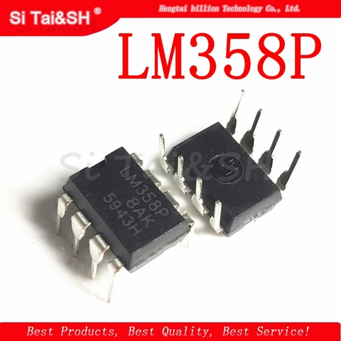 10PCS LM358P DIP8 LM358 DIP LM358N DIP-8 358P new and original IC ► Photo 1/1