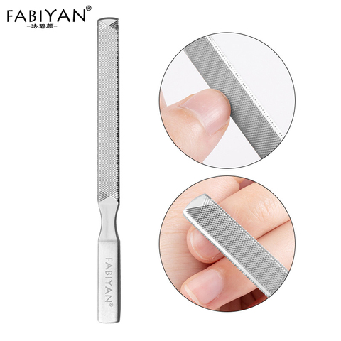 Stainless Steel Nail Art File Rod Double Sides Buffer Grinding Finger Cuticle Remover Polish Acrylic Gel Manicure Pedicure Tools ► Photo 1/6