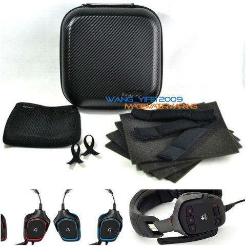 New Hard Storage Case Carry Bag Box For Logitech G35 G930 G430 F450 G910 F540 G230 G933 G633 G130 Gaming Headphones Headset ► Photo 1/6