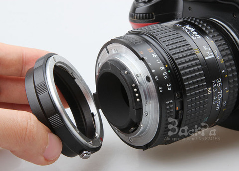 Macro Lens Reverse Adapter Protection Ring AI 52mm Thread Mount