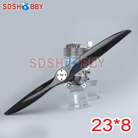Two Blades Carbon Fiber Propellers 23*8 23*10 23x8 23x10 2380 2310 (MEJZLIK Type) for RC Gasoline Airplanes ► Photo 1/5