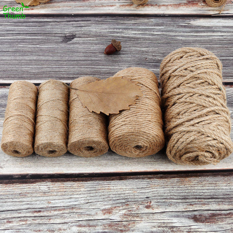 Wrapping Twine Gift Wrap Twine Jute Rope Gift Wrapping Packing Twine  Decorative Rope Cord Bakers Cord Linnen Rope 