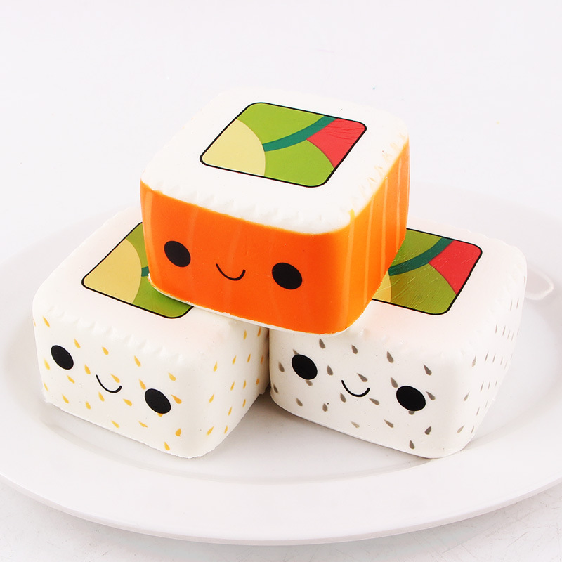 Jumbo Bread PU Cartoon Kawaii Stress Soft  Panda Squeeze Squishies Toys 