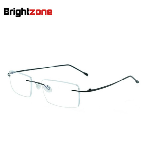 9 colors Lightest Design Brand Bangni Rimless Non-screw Foldable Leg Pure Titanium Optical Eyeglasses Frame Prescription Glasses ► Photo 1/1