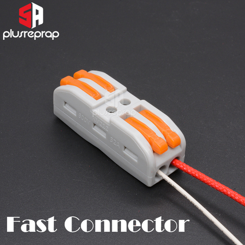 3D Printer Parts Super Wire Connection Fast Connector for Ceramic Cartridge Heater Heating Tube Thermistor 100k ntc 3950 hotend ► Photo 1/6
