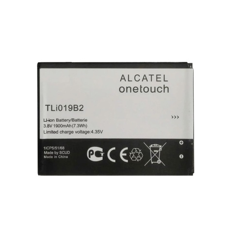 TLI019B1 TLi019B2 1900mAh Battery for ALCATEL one touch POP C7 OT-7041 7041D dual CAB1900003C2 ► Photo 1/1