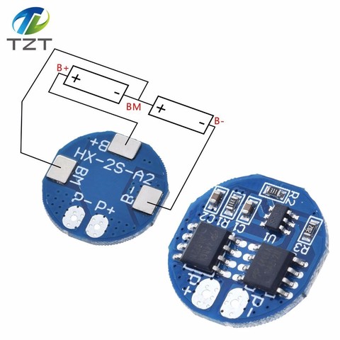 2S 5A Li-ion Lithium Battery 7.4v 8.4V 18650 Charger Protection Board bms pcm for li-ion lipo battery cell pack ► Photo 1/6