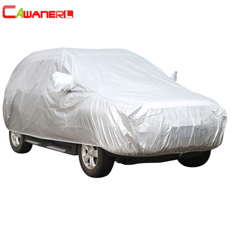 Cawanerl SUV Car Cover Sunshade Outdoor Sun Rain Snow Cover Anti UV Scratch Resistant Dustproof Car Accessories Universal ► Photo 1/6