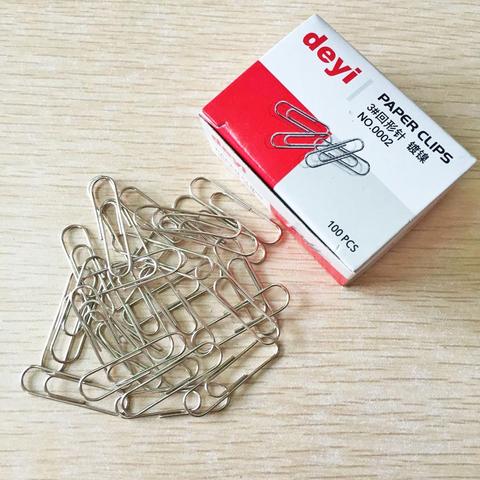 100 Pcs/Simplicity Bookmark Planner Paper Clip Metal Material Bookmarks  Marking Clip for Book Stationery School Office Supplies ► Photo 1/5